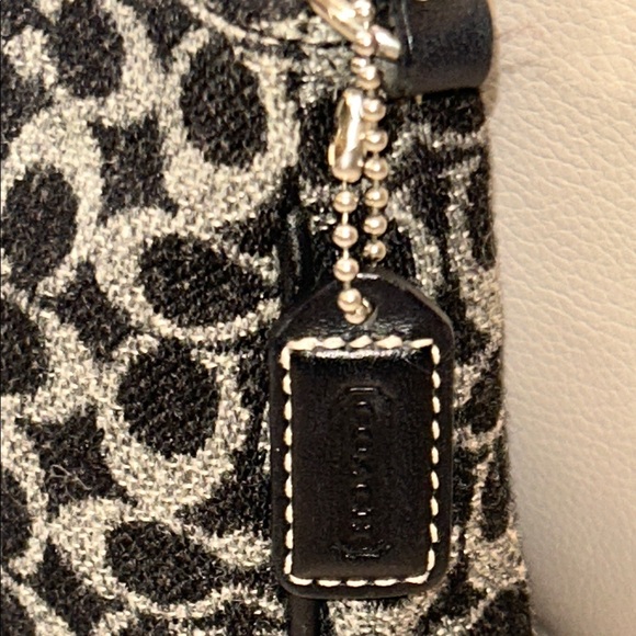 Coach Signature Vintage Wool Mini Bag - Picture 4 of 17